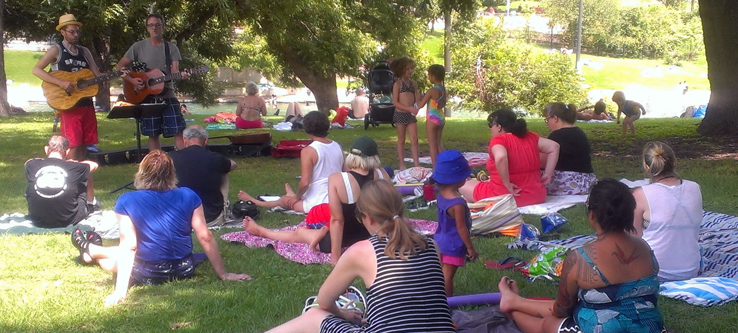 September 2016 Singalong at Barton Springs