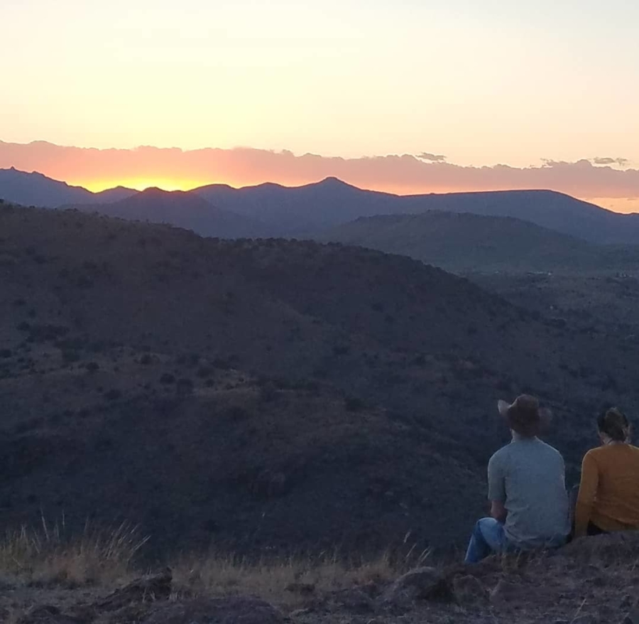 Davis Mountain Sunset